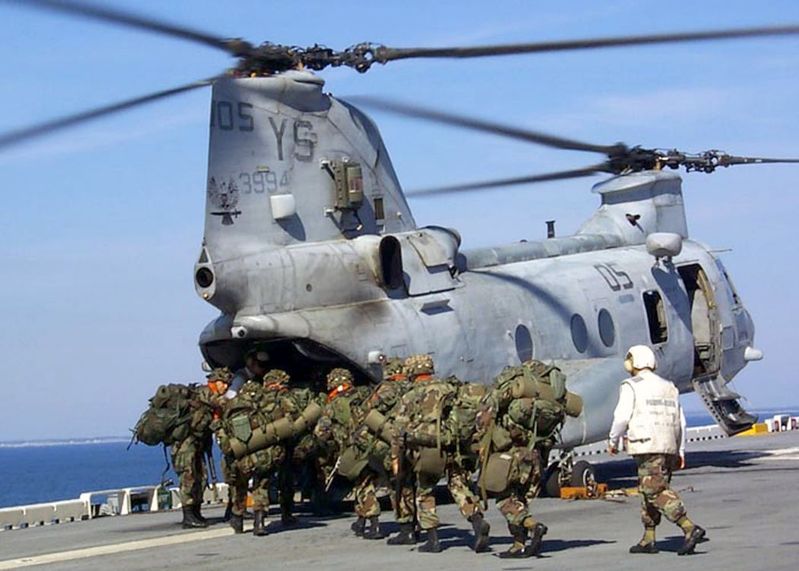 Вертолет CH-46 «Sea Knight»